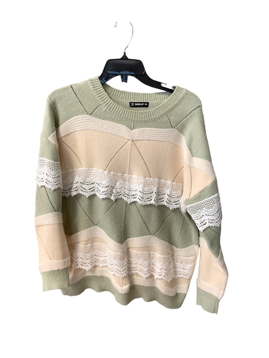 Sweater By Clothes Mentor In Green, Size: 22