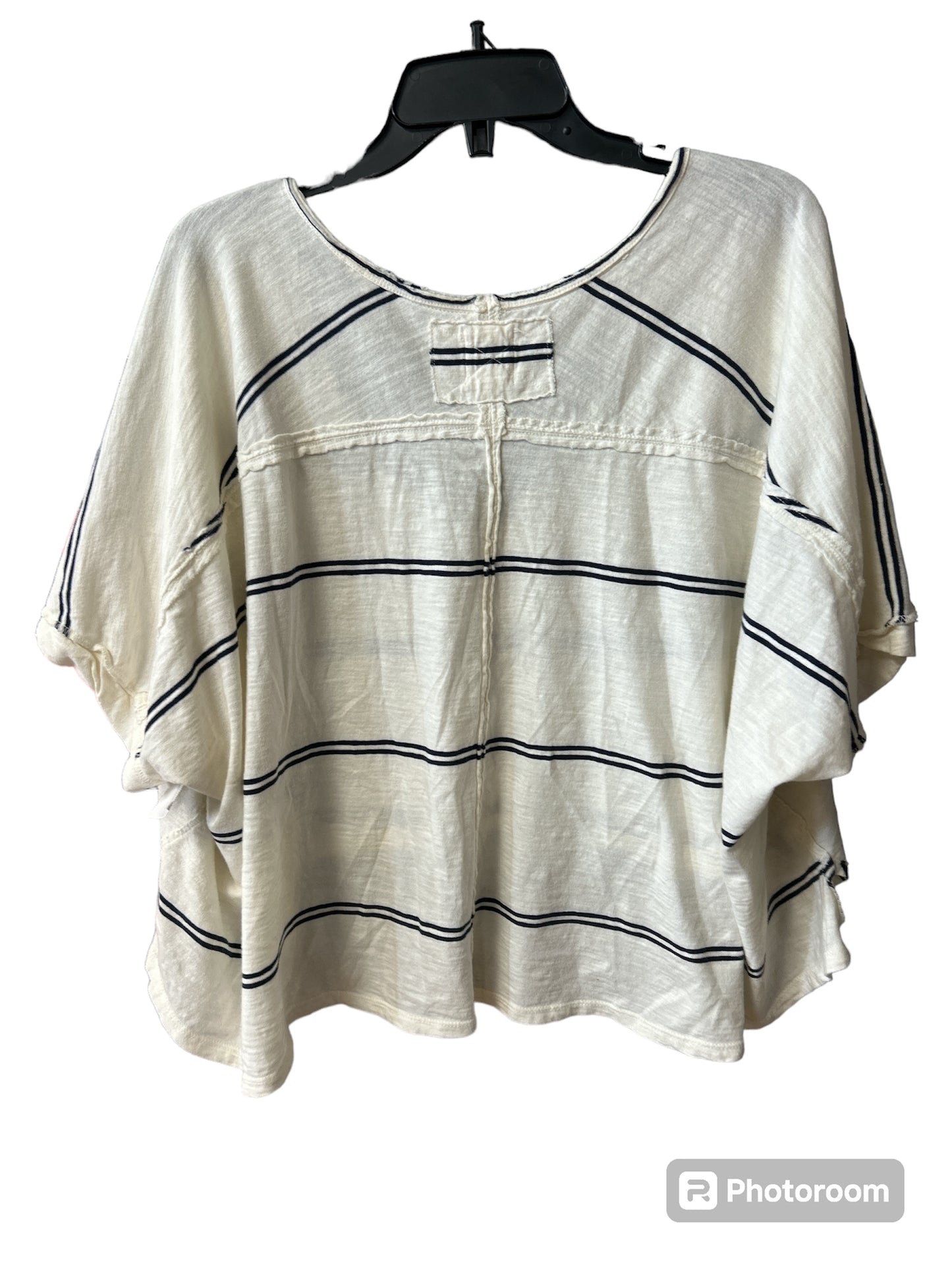 Striped Pattern Top 3/4 Sleeve We The Free, Size S