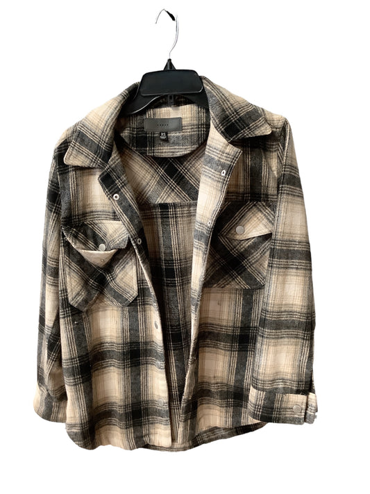 Jacket Shirt By Blanknyc In Plaid Pattern, Size: Xs