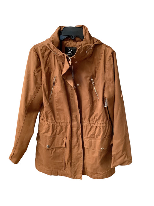 Jacket Utility By New York And Co In Brown, Size: L