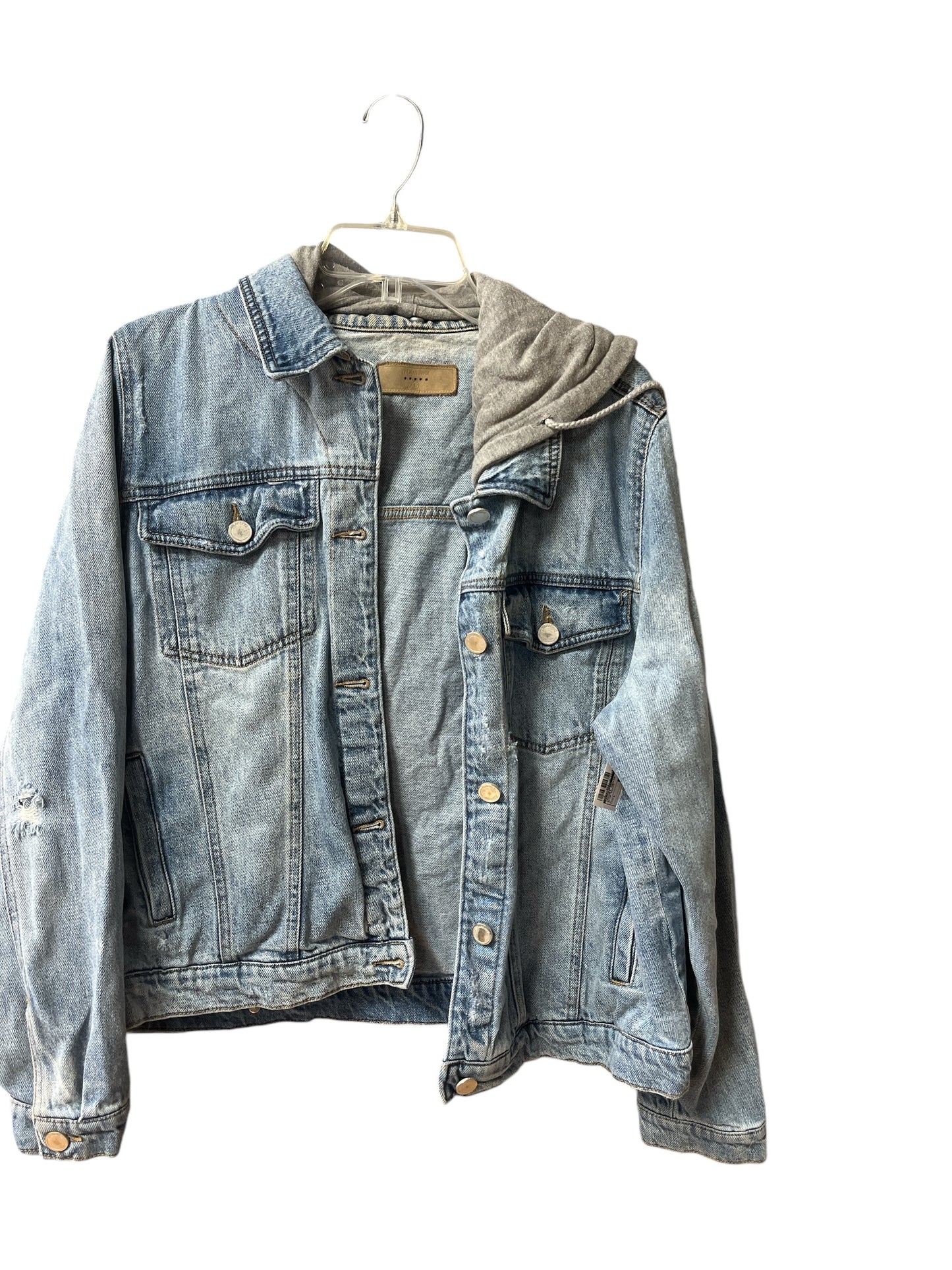 Jacket Denim By Blanknyc In Blue Denim, Size: L