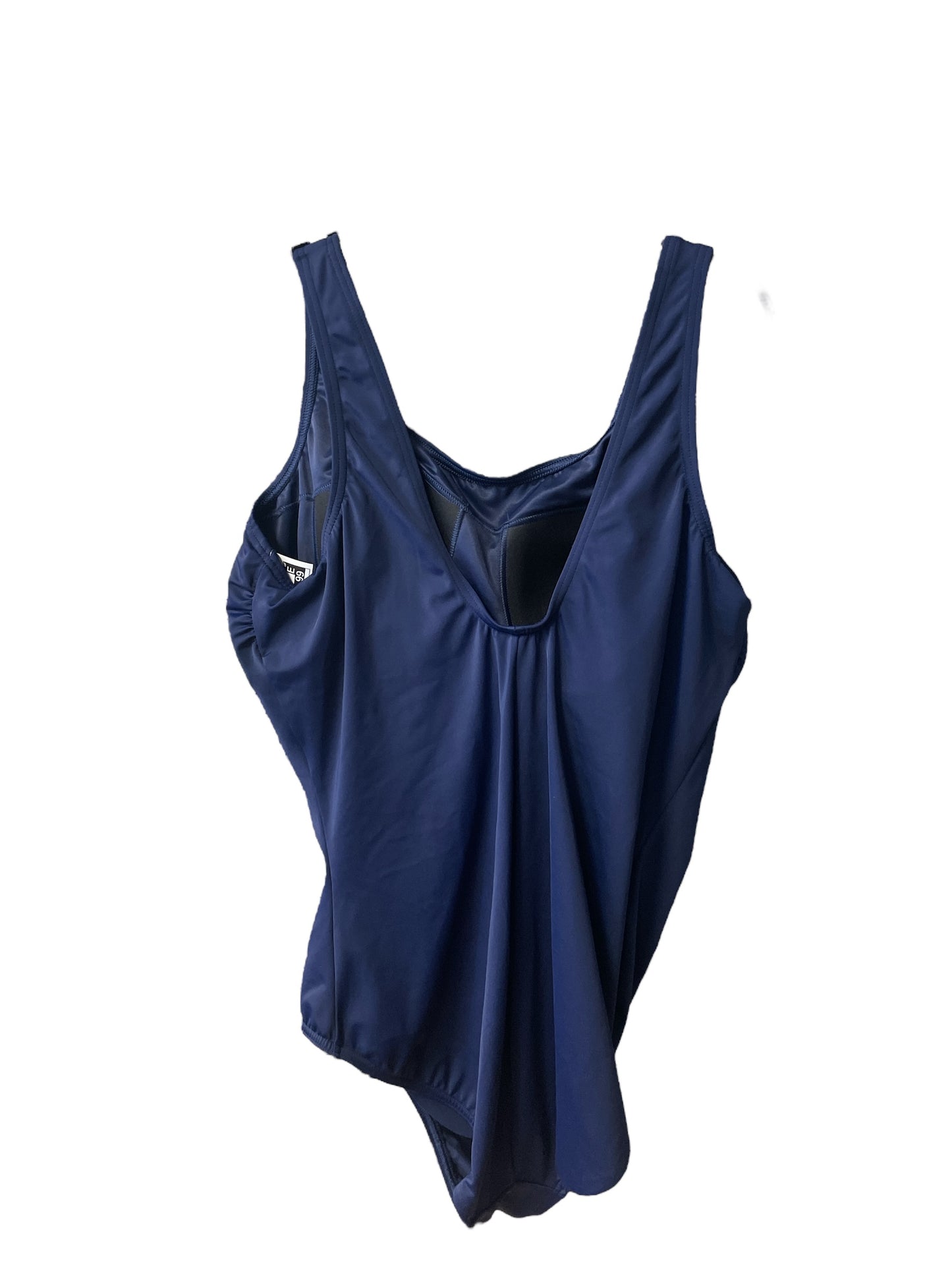 Blue Swimsuit Lands End, Size 20