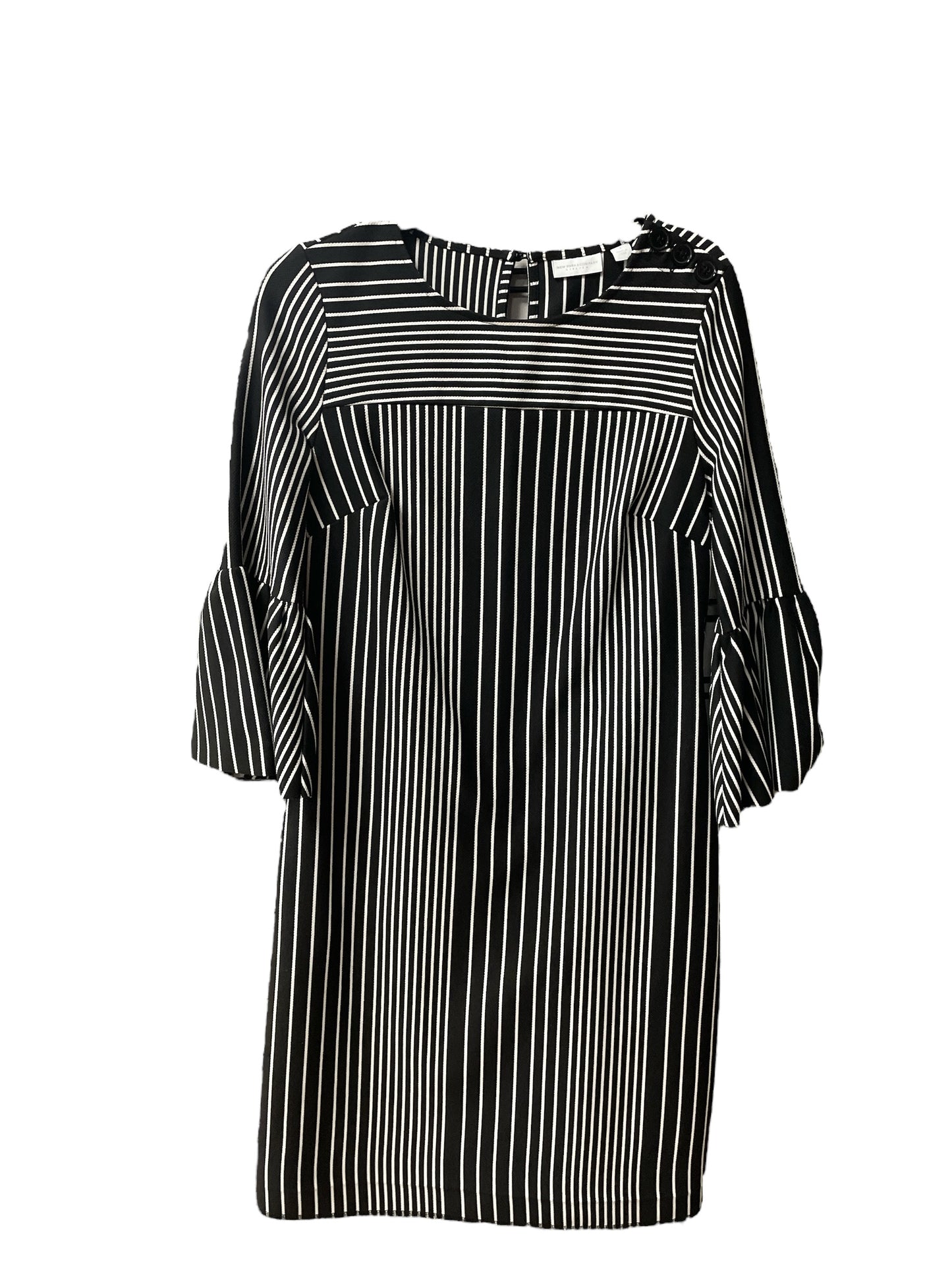 Dress Work By New York And Co In Striped Pattern, Size: S