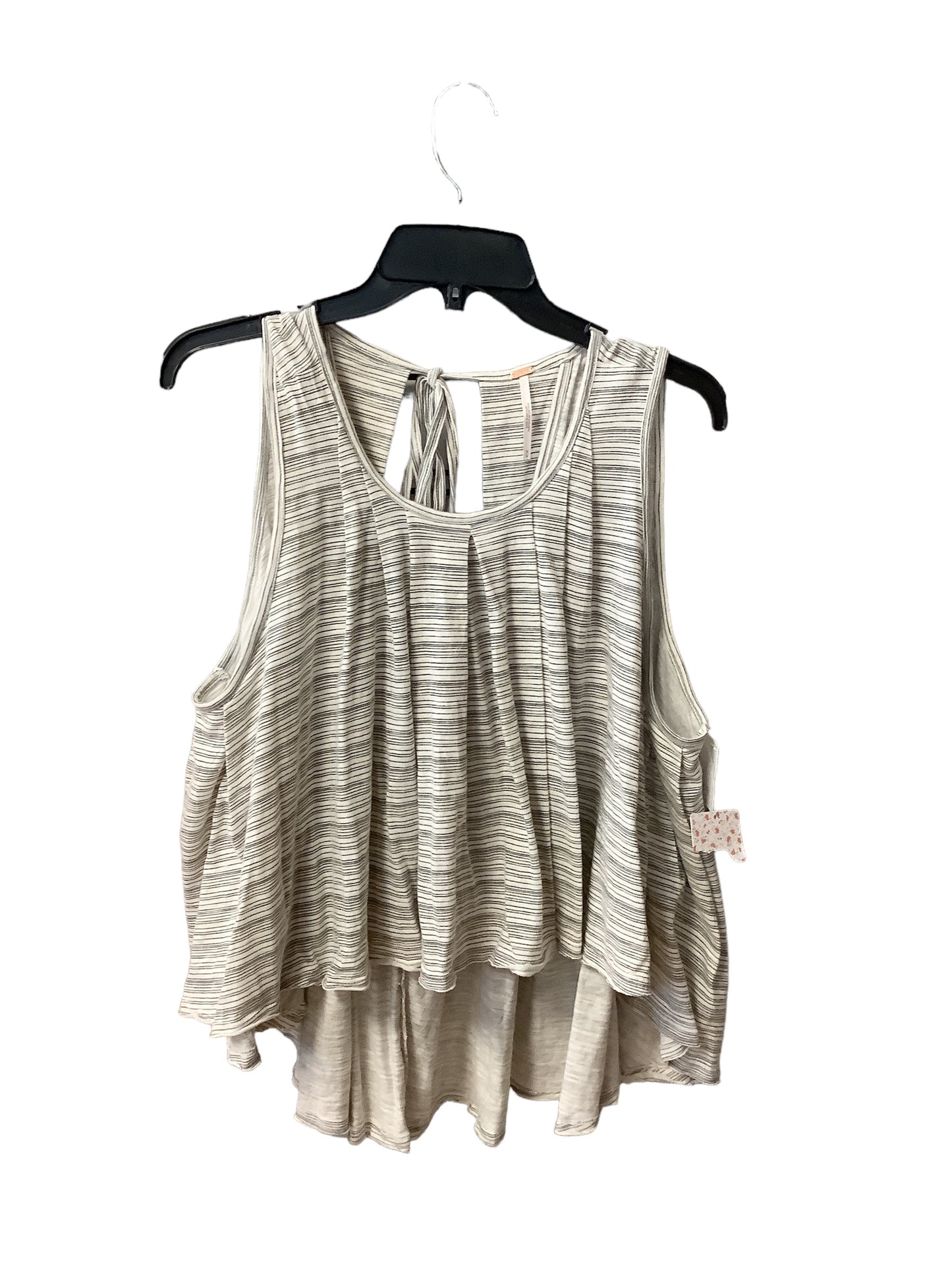 Striped Pattern Top Sleeveless Free People, Size M