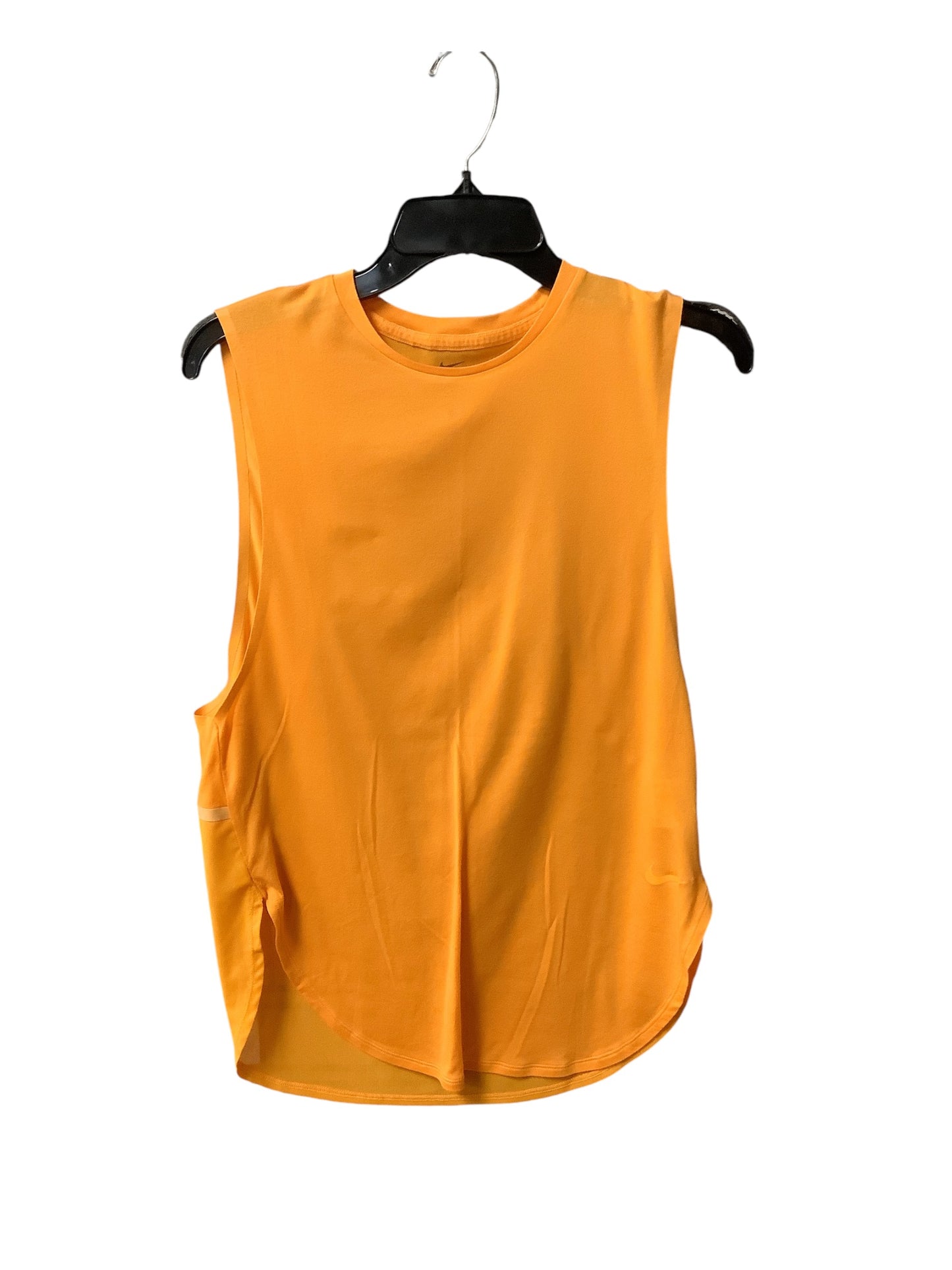 Athletic Tank Top By Nike Apparel In Orange, Size: S