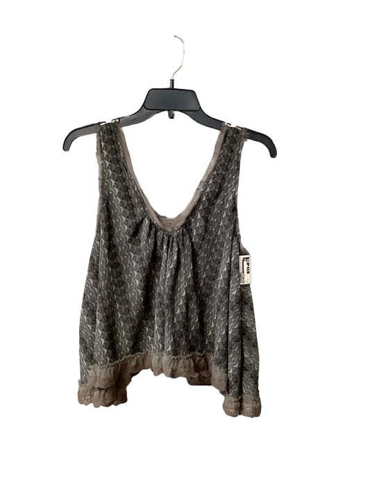 Top Sleeveless By Free People In Grey, Size: S