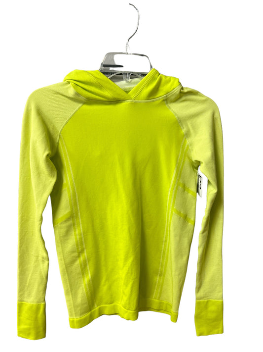 Athletic Sweatshirt Hoodie By Athleta In Yellow, Size: S