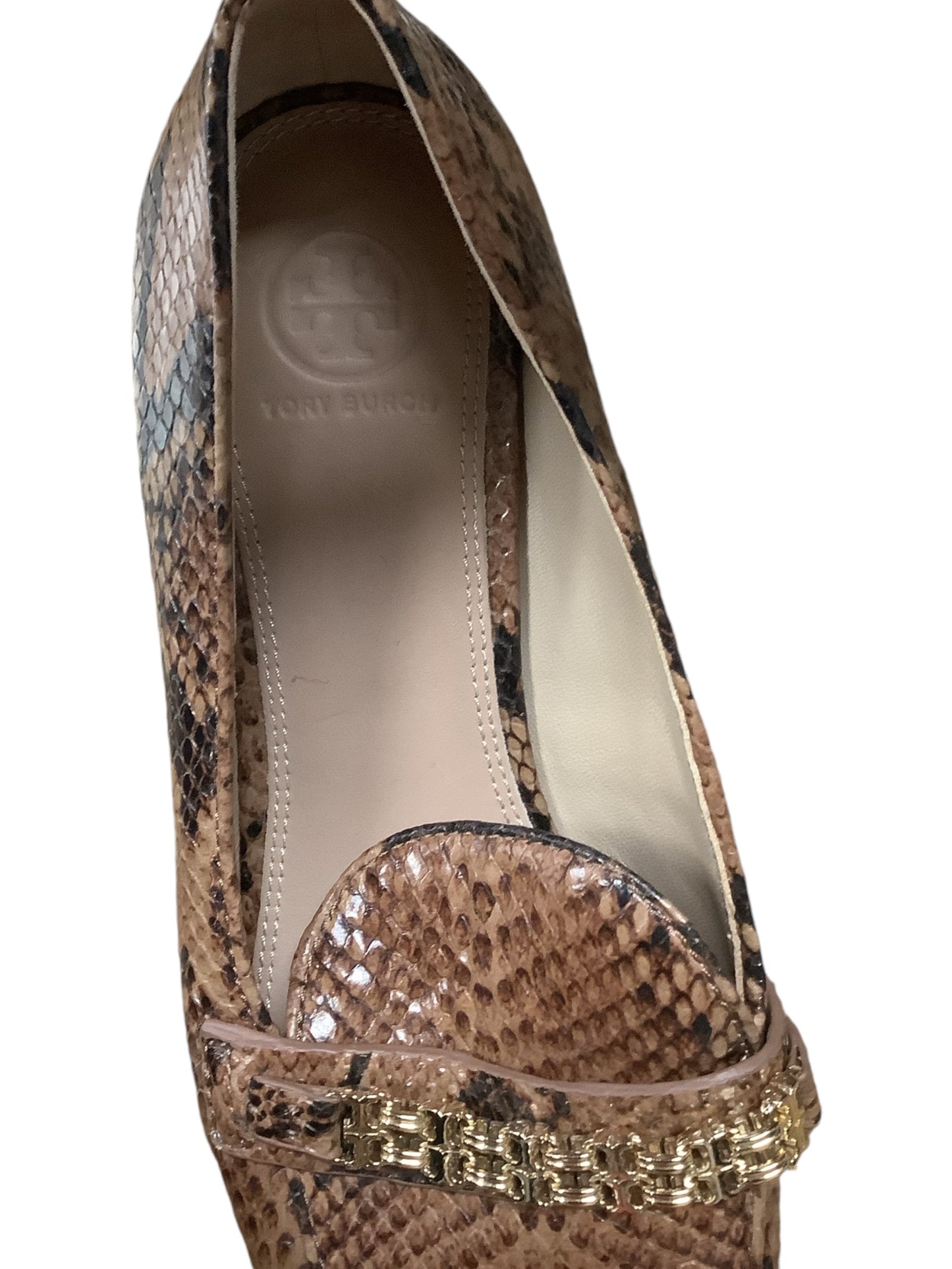 Shoes Designer By Tory Burch In Brown, Size: 8