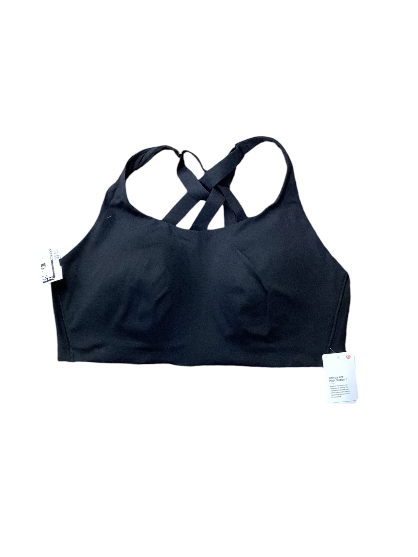 Athletic Bra By Lululemon In Black, Size: 38