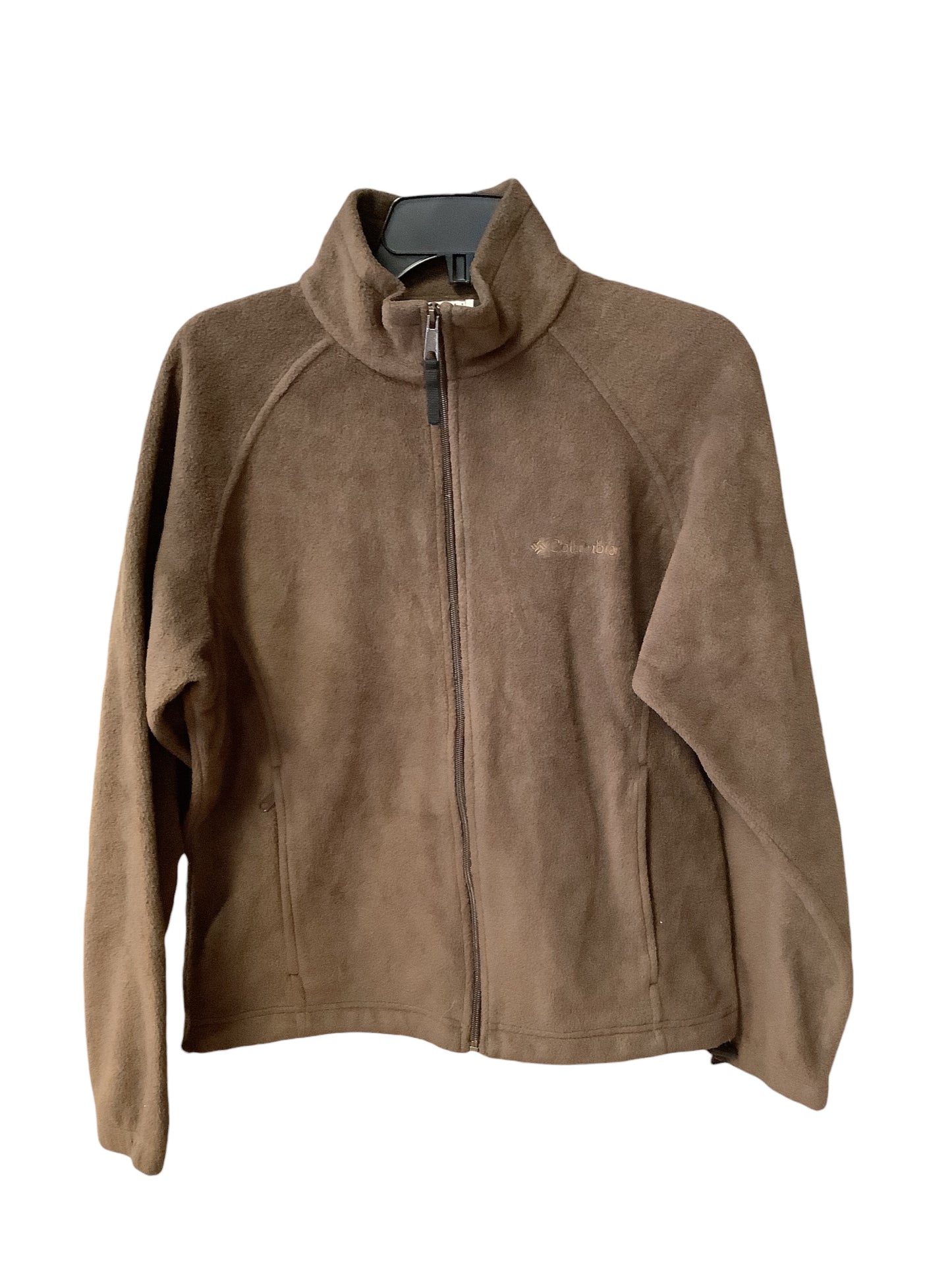 Jacket Fleece By Columbia In Brown, Size: M