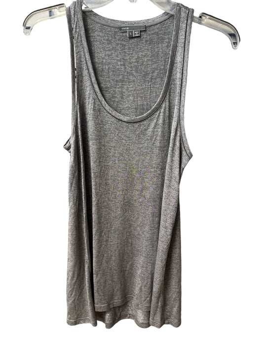 Tank Top By Vince In Grey, Size: L