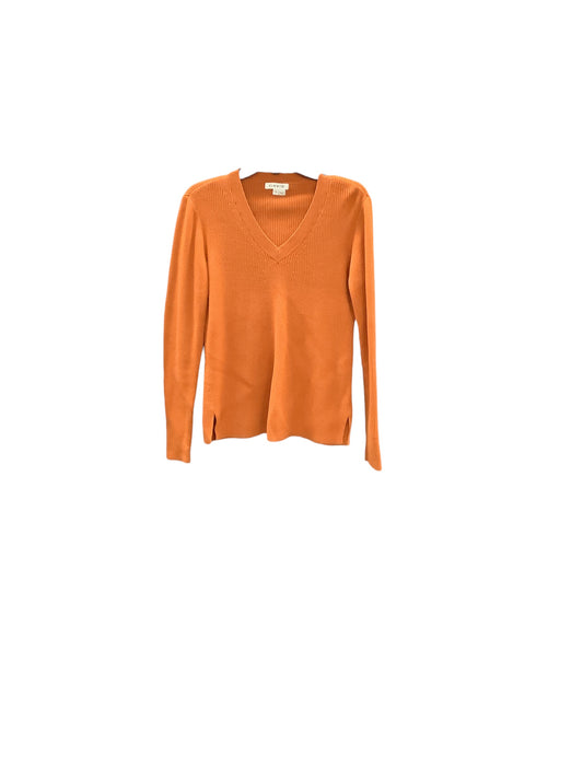 Sweater By Orvis In Orange, Size: S