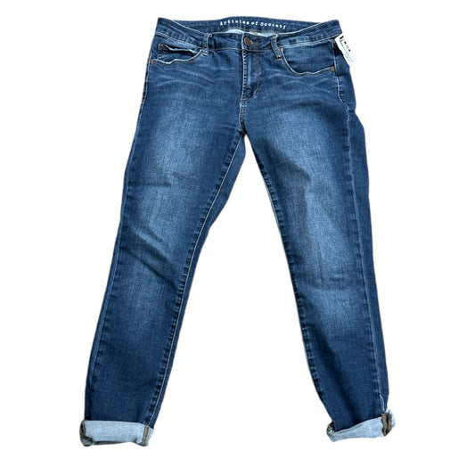 Jeans Cropped By Articles Of Society In Blue Denim, Size: 6