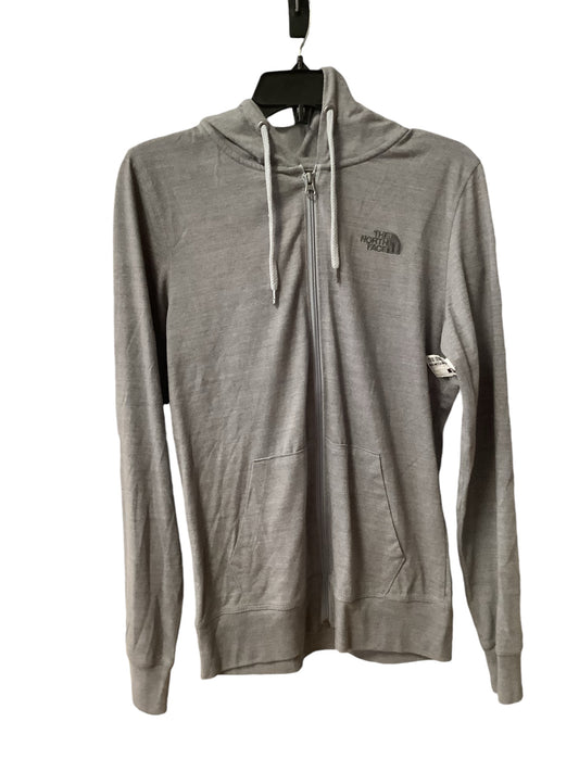 Athletic Jacket By The North Face In Grey, Size: L