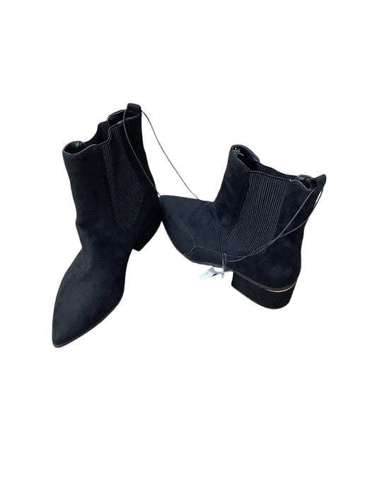 Boots Ankle Heels By Express In Black, Size: 9