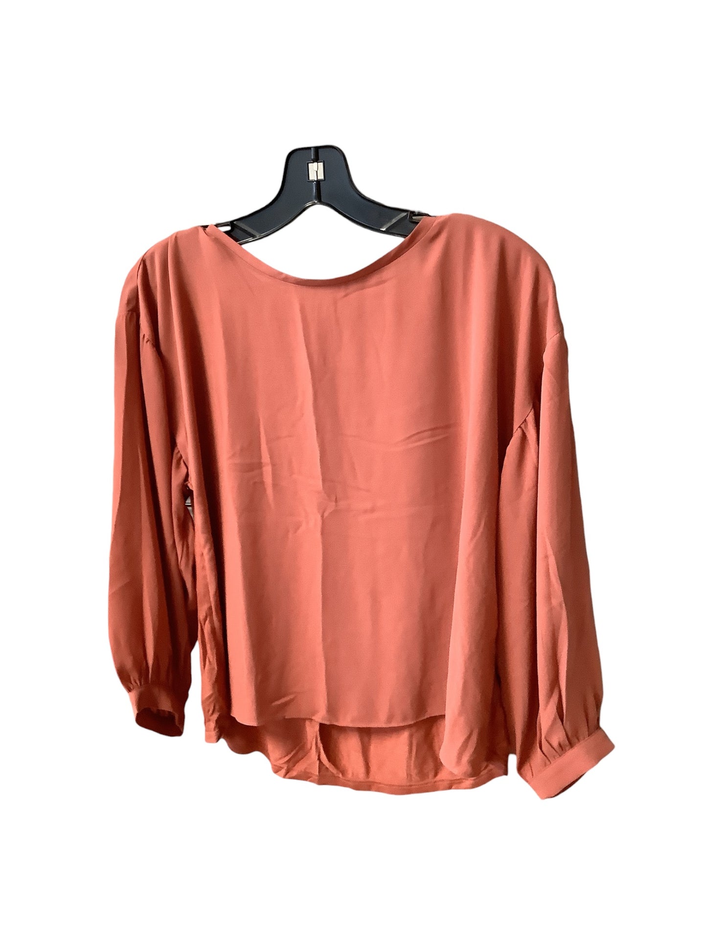 Top Long Sleeve By Loft In Pink, Size: Xs