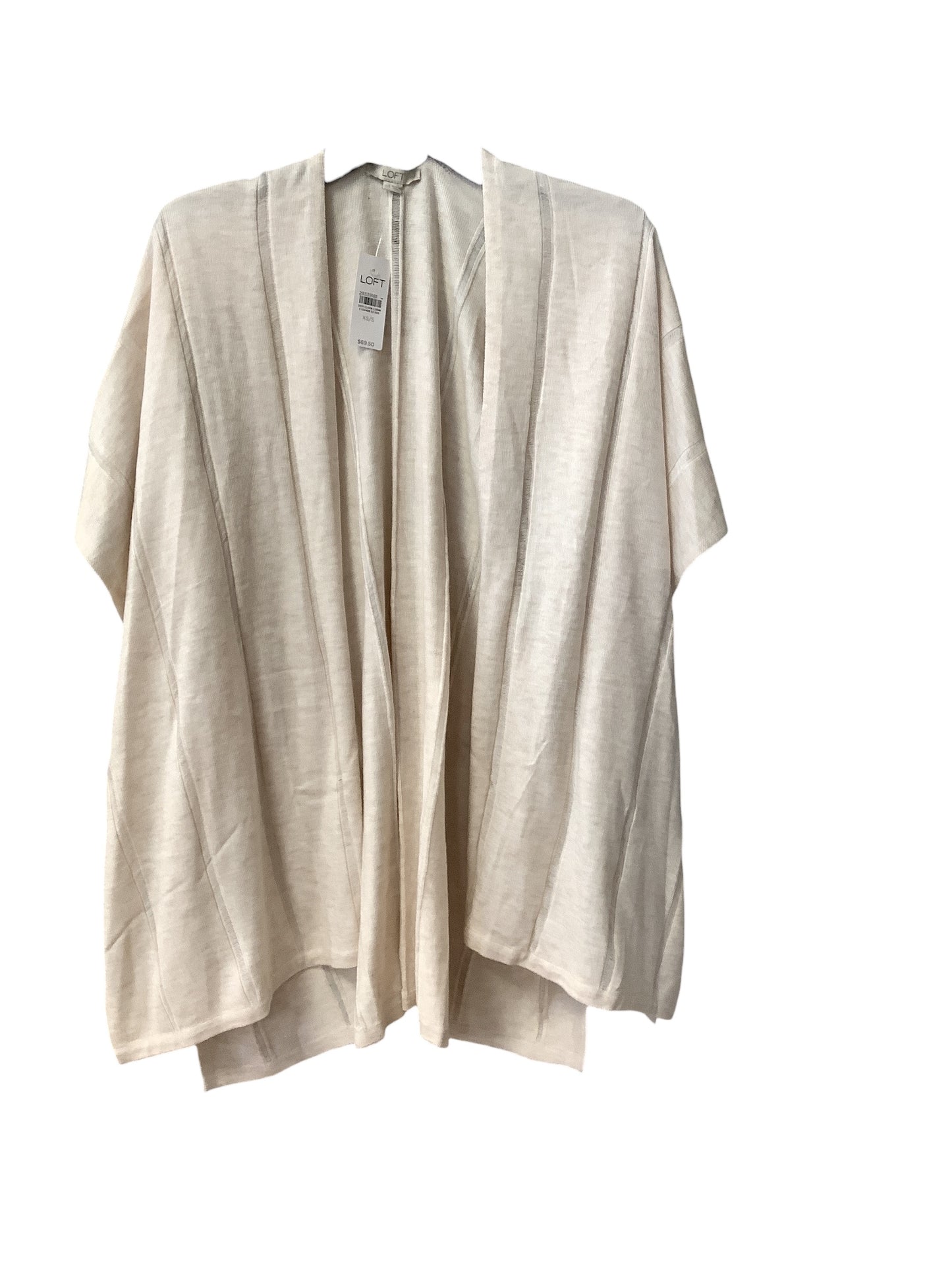 Cardigan By Loft In Tan, Size: Xs