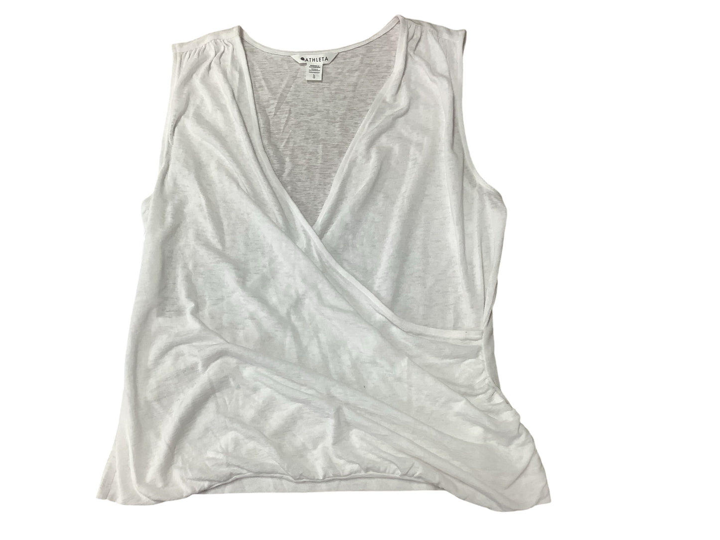 Athletic Tank Top By Athleta In White, Size: L