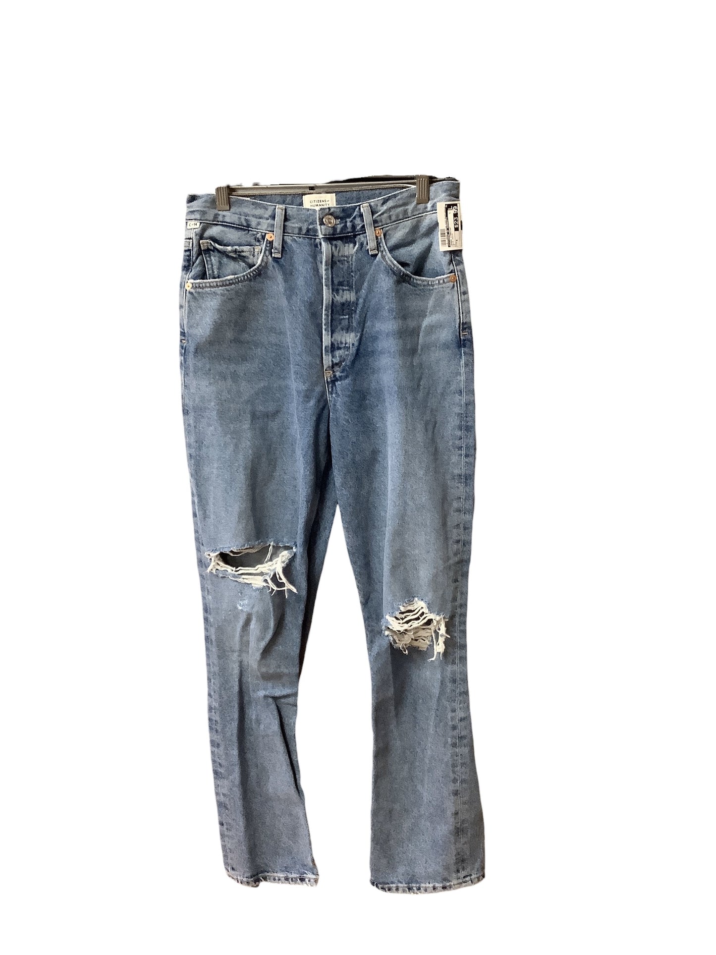 Jeans Straight By Citizens Of Humanity In Blue Denim, Size: 6