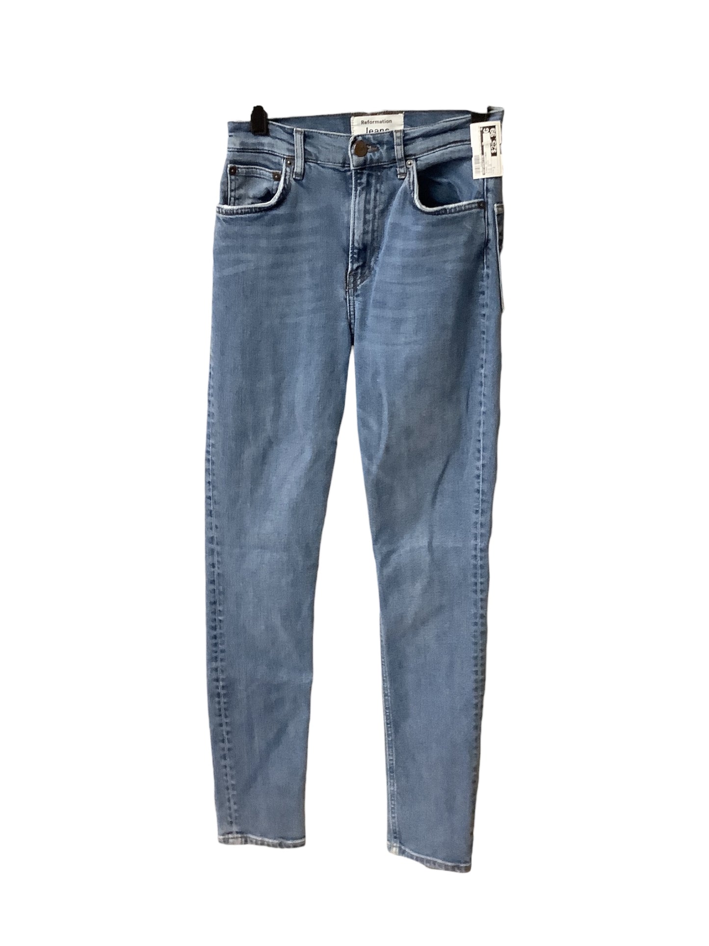 Blue Denim Jeans Designer Reformation, Size 2