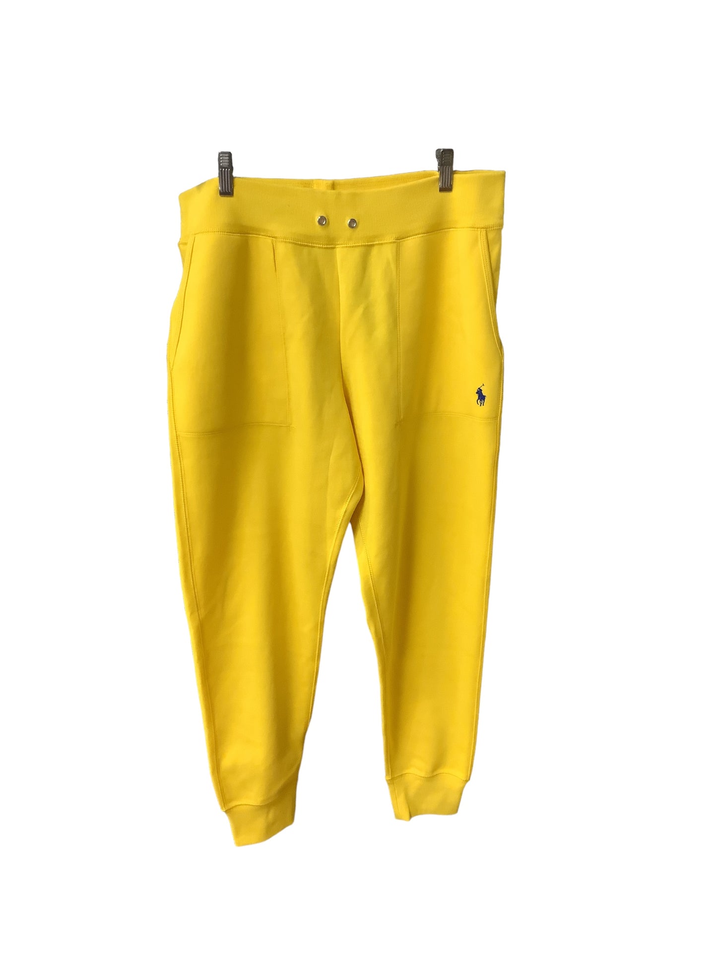 Pants Joggers By Polo Ralph Lauren In Yellow, Size: L