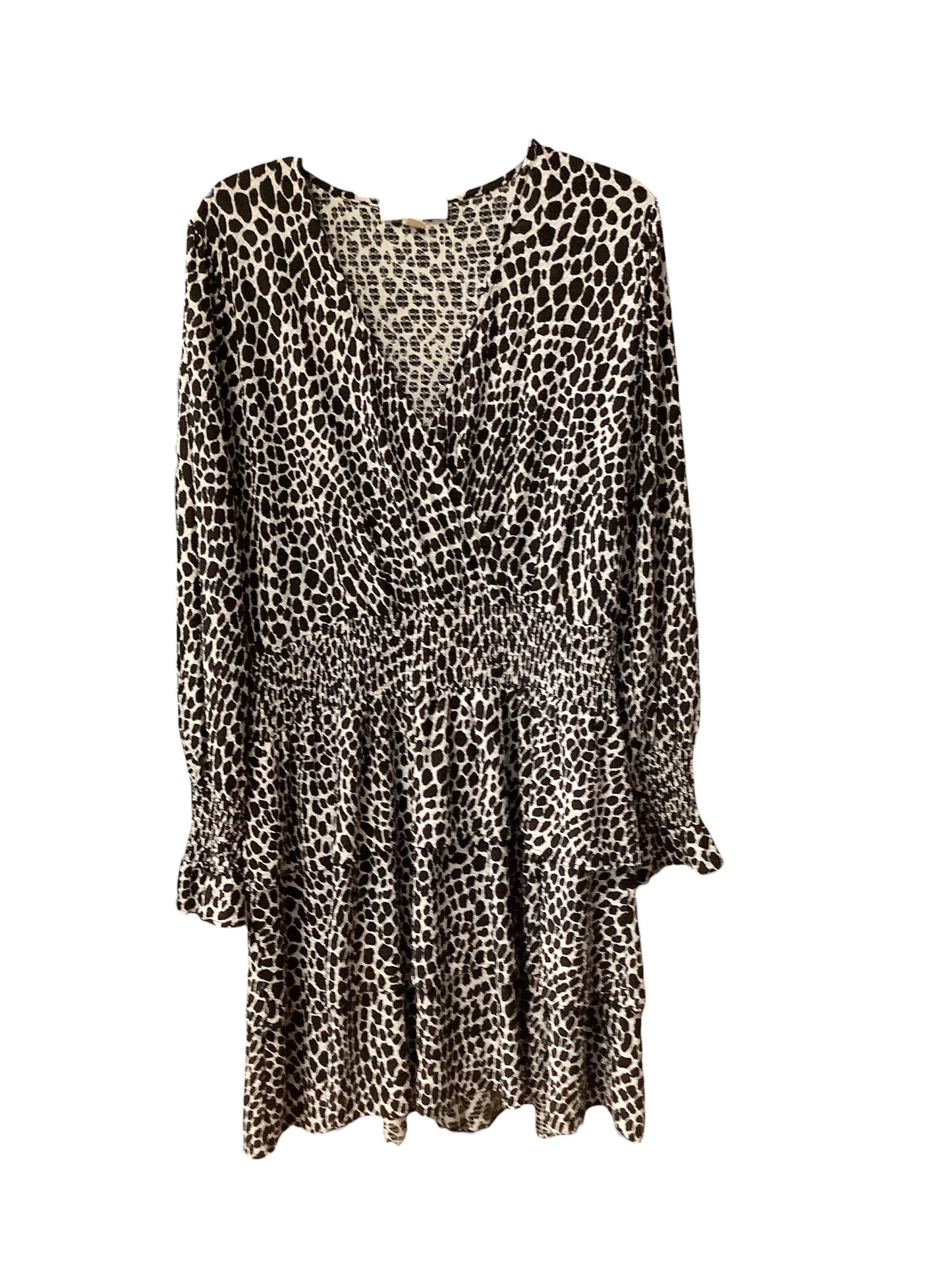 Dress Casual Short By Michael By Michael Kors In Black & White, Size: Xl