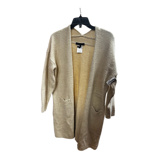 Sweater Cardigan By Bcbgmaxazria In Beige, Size: M