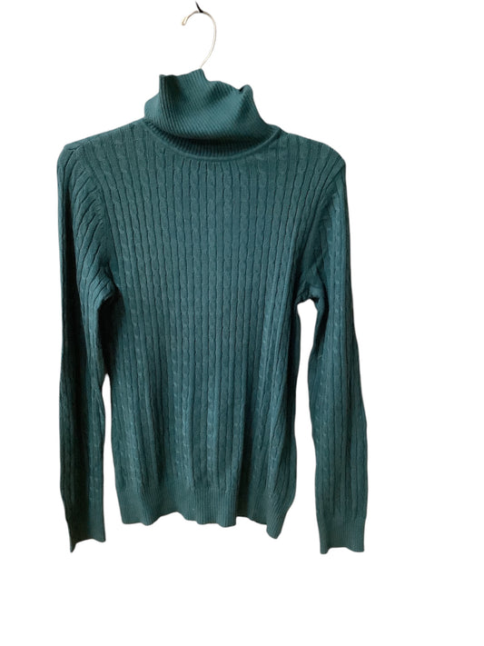 Sweater By Laura Scott In Green, Size: S