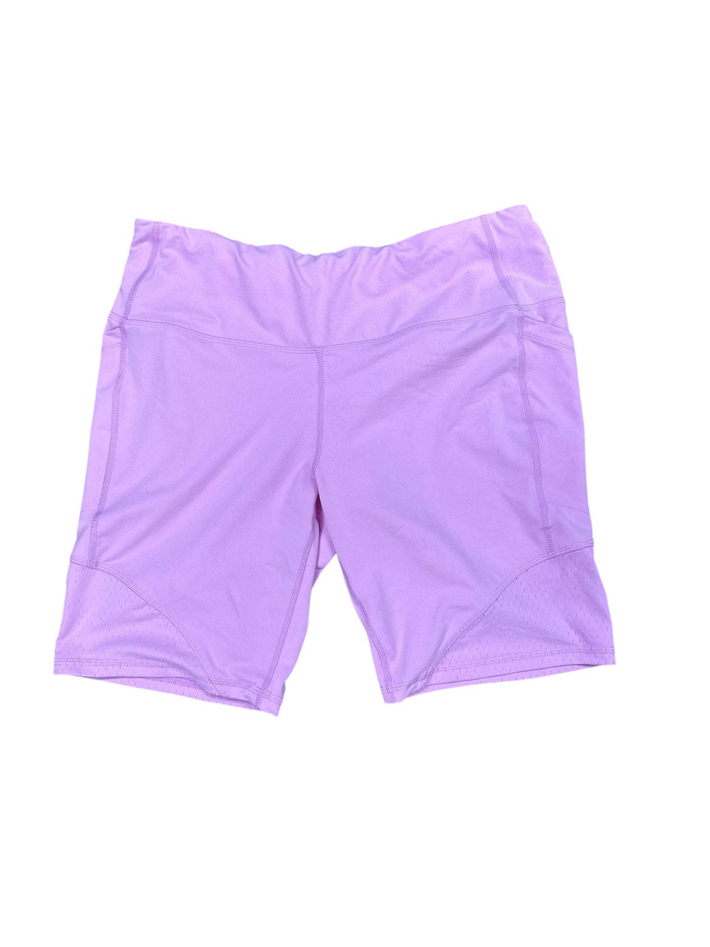 Athletic Shorts By Dsg Outerwear In Purple, Size: 2x