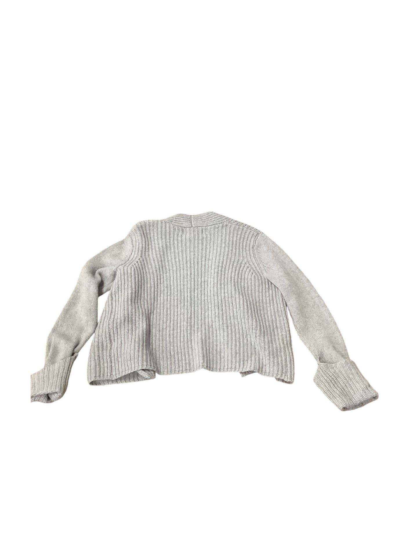 Sweater Cardigan By Rachel Zoe In Grey, Size: S