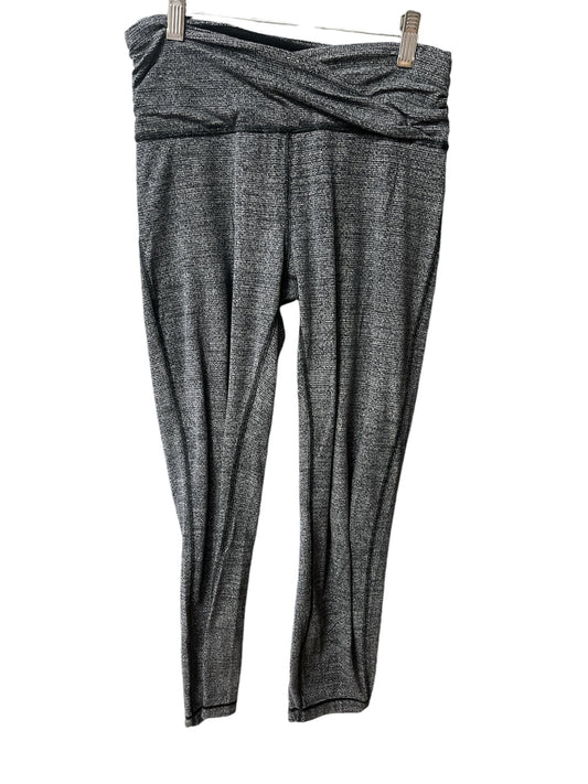 Athletic Leggings By Lululemon In Grey, Size: 8