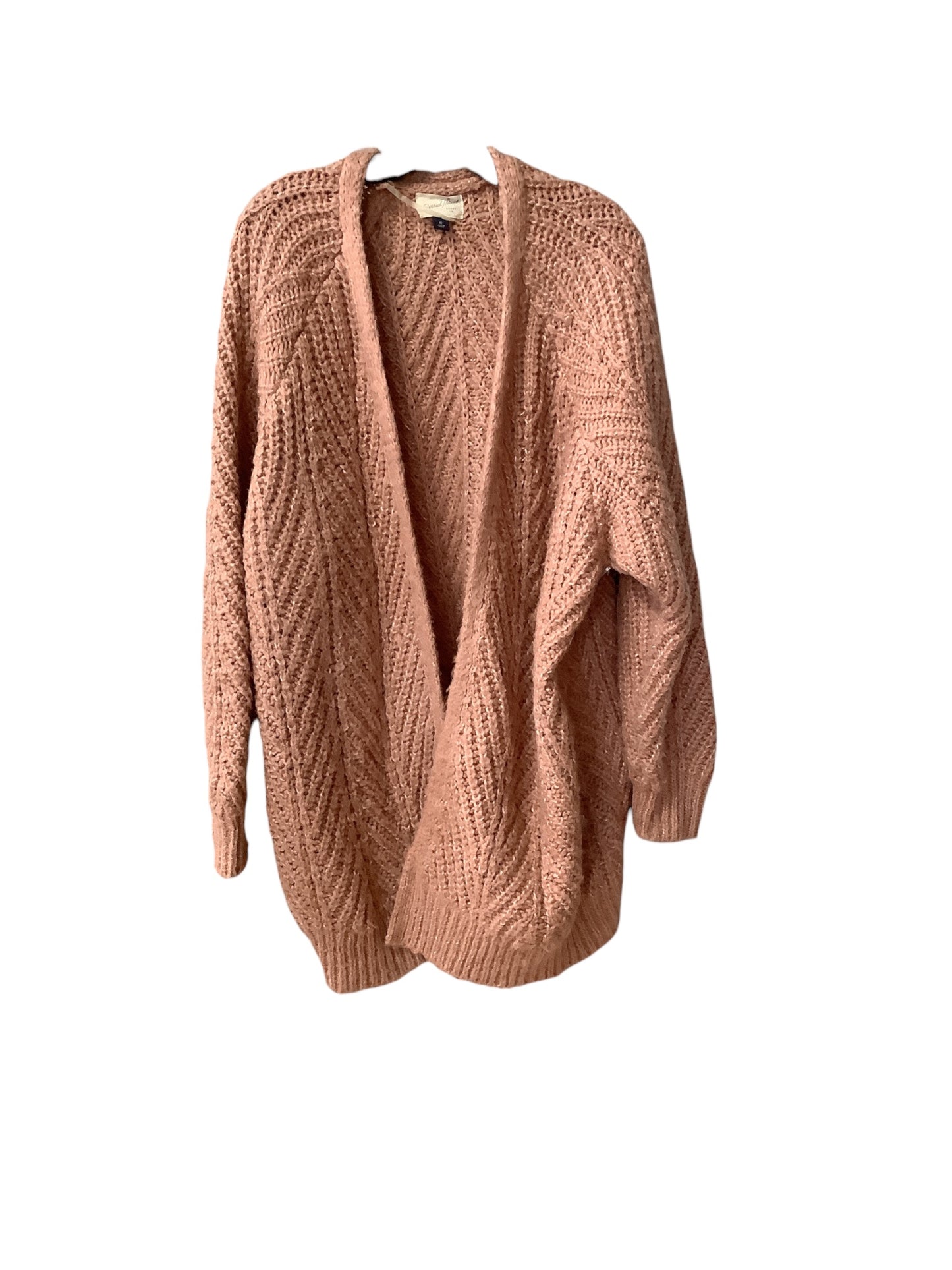 Sweater Cardigan By Universal Thread In Pink, Size: Xl