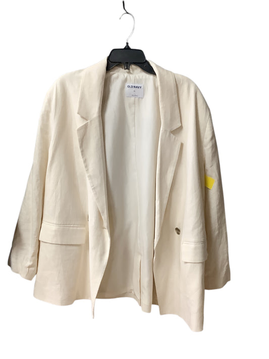 Blazer By Old Navy In White, Size: Xl