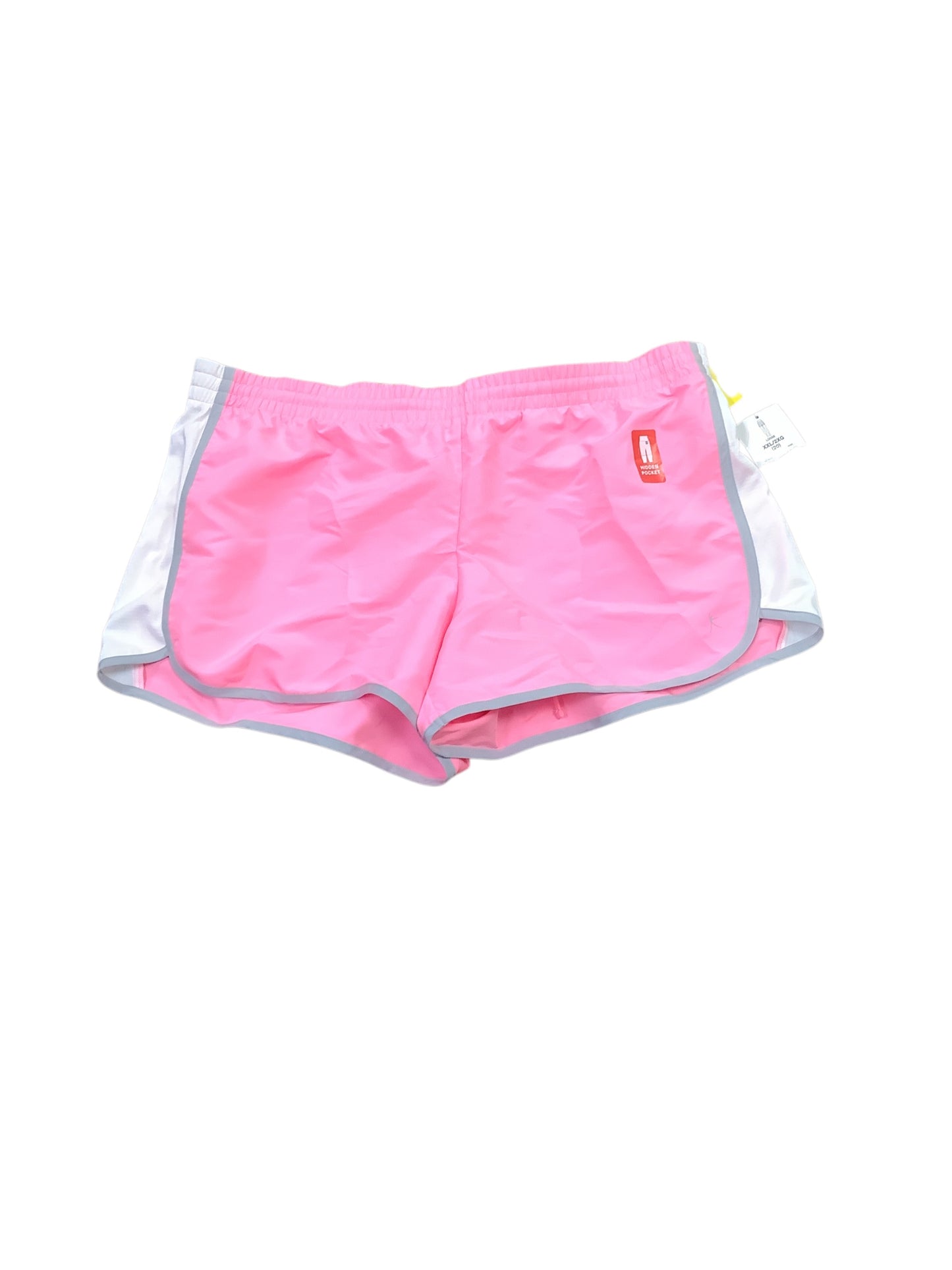 Athletic Shorts By Danskin In Pink, Size: 2x