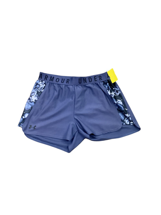 Athletic Shorts By Under Armour In Blue, Size: M