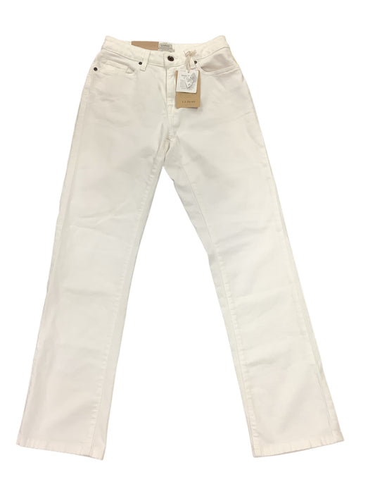 Jeans Flared By L.l. Bean In White, Size: 2