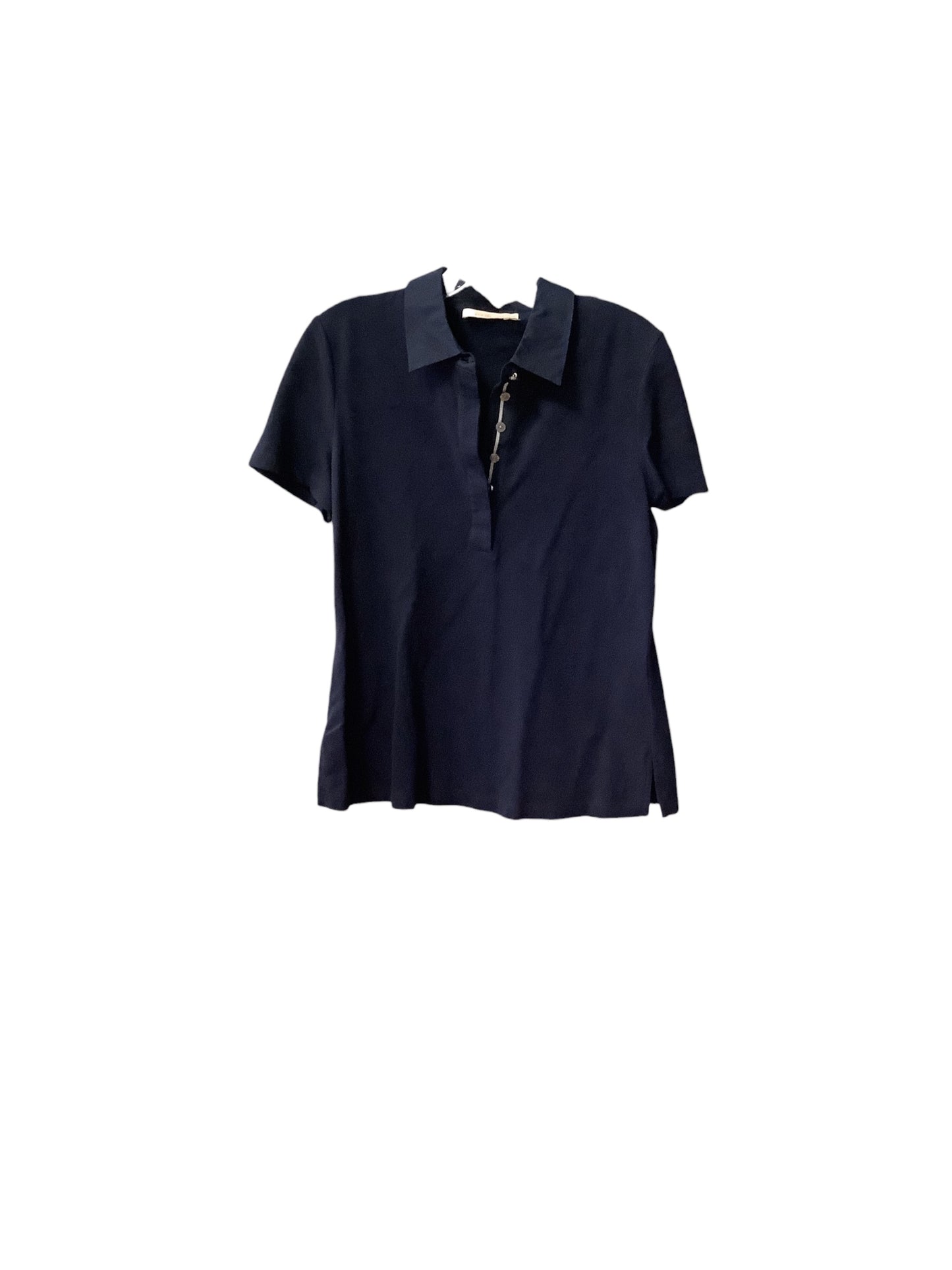 Top Short Sleeve By Tory Burch In Black, Size: M