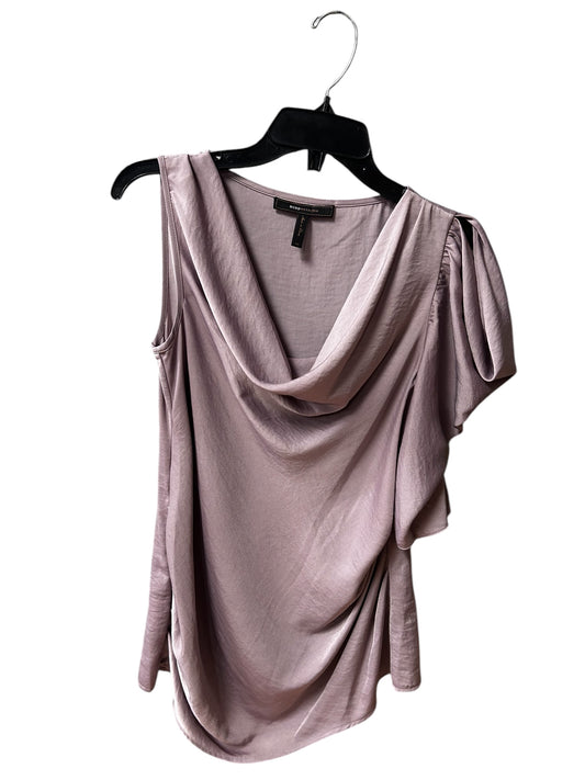 Top Short Sleeve By Bcbgmaxazria In Pink, Size: Xs