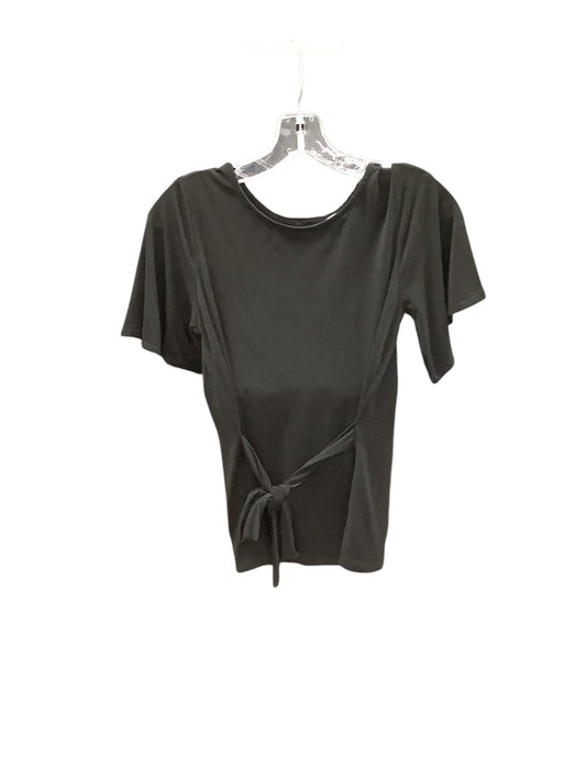 Top Short Sleeve By Green Envelope In Black, Size: Xs