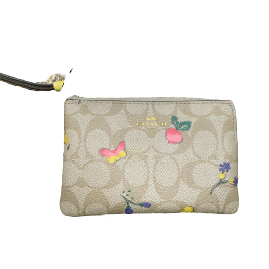 Wristlet Designer By Coach, Size: Small