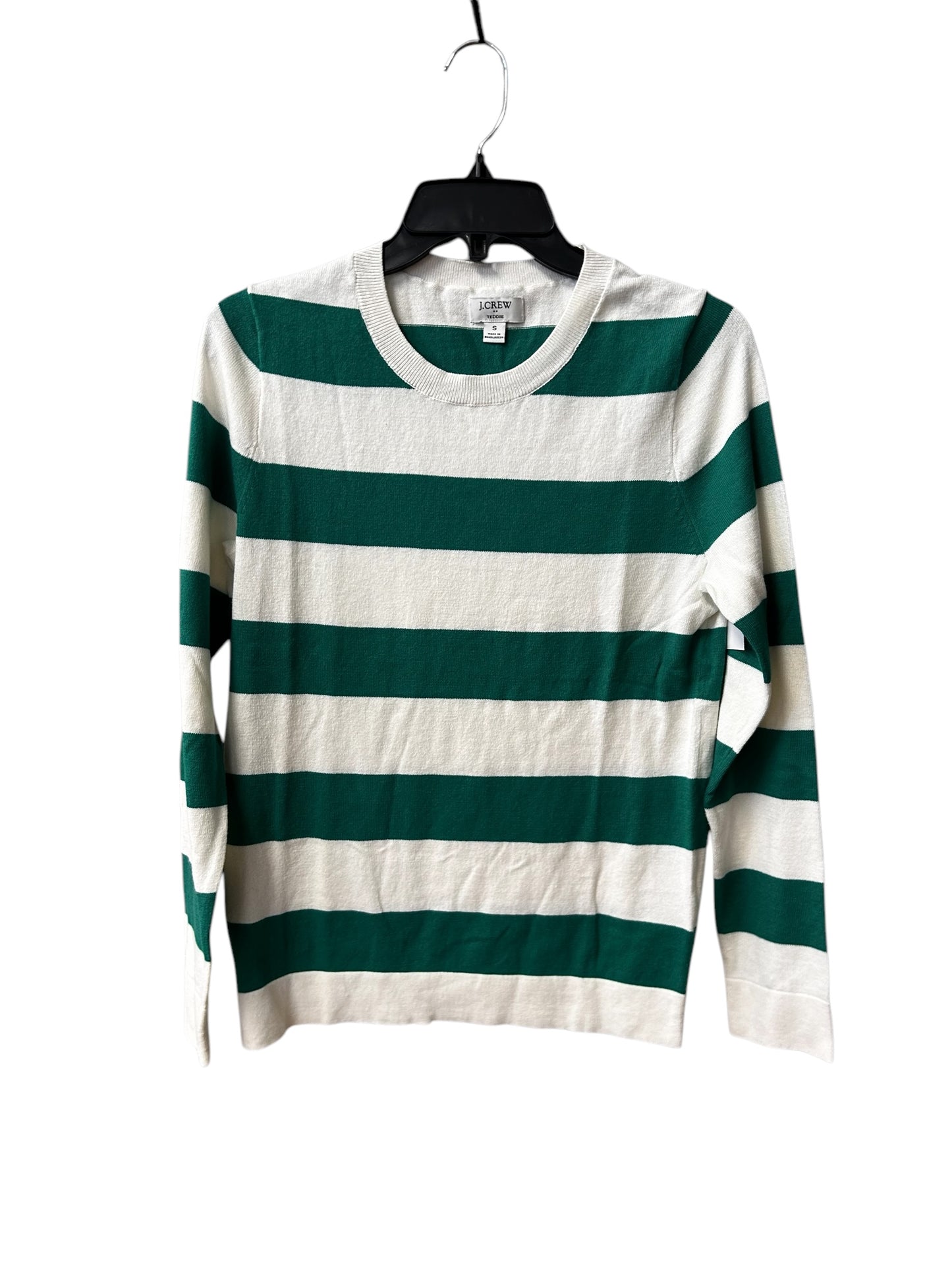 Top Long Sleeve By J. Crew In Green, Size: S