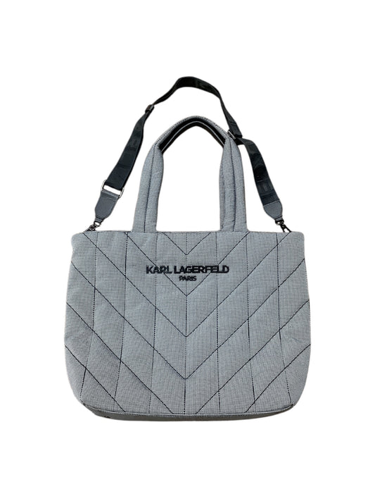 Tote Designer By Karl Lagerfeld, Size: Large