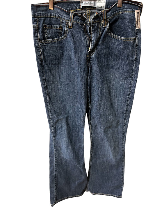 Jeans Boot Cut By Levis In Blue Denim, Size: 8p