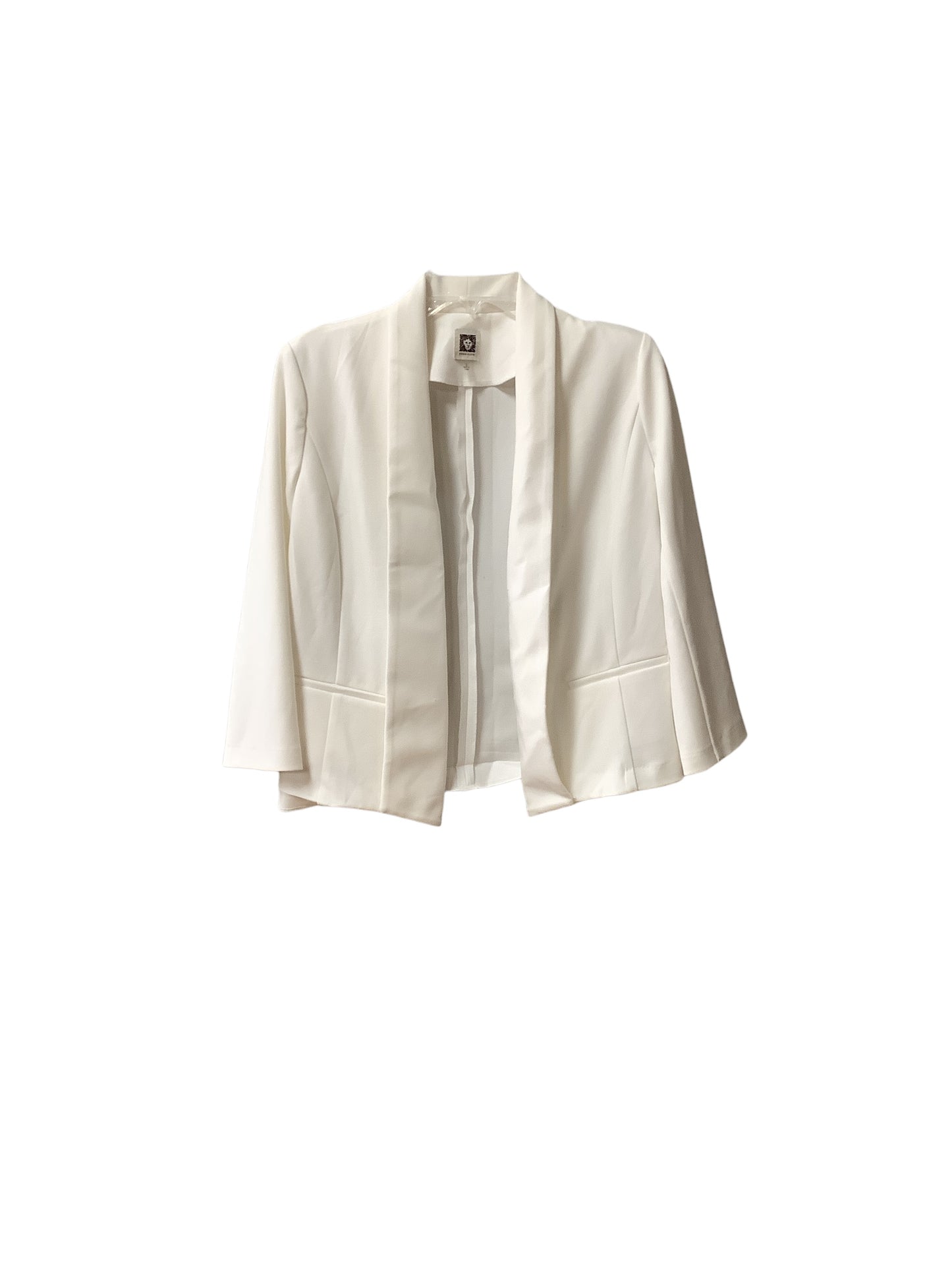 Blazer By Anne Klein In White, Size: S