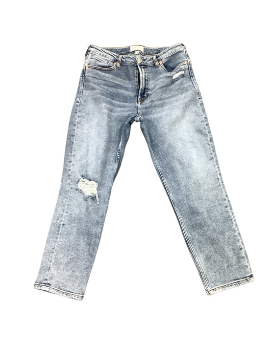 Jeans Cropped By Dear John In Blue Denim, Size: 10