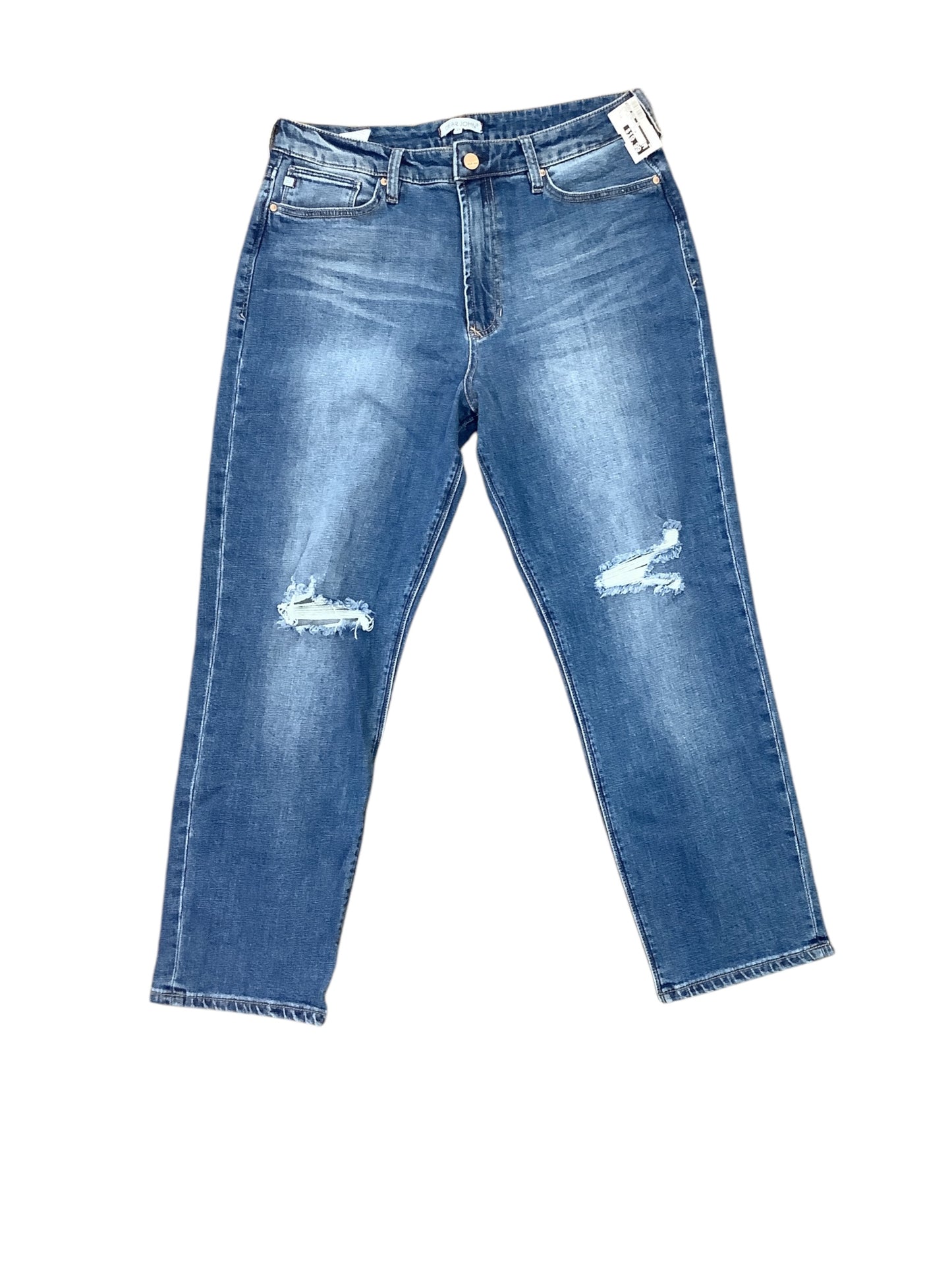 Jeans Straight By Dear John In Blue Denim, Size: 12