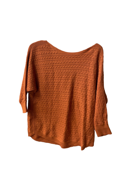 Sweater By Market & Spruce In Orange, Size: M