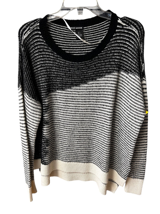 Sweater By Dkny In Black, Size: L