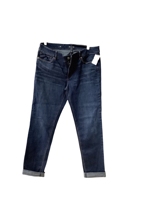 Jeans Skinny By White House Black Market In Blue Denim, Size: 10