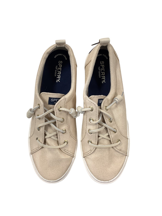 Shoes Sneakers By Sperry In Beige, Size: 9